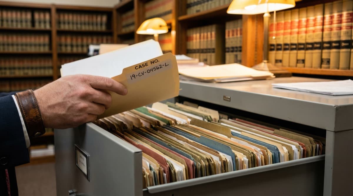 Secure digital archive storage system for court reporting records
